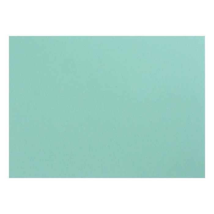 Картон цветной тонированный А2, 200 г/м², зелёный - Фото 1