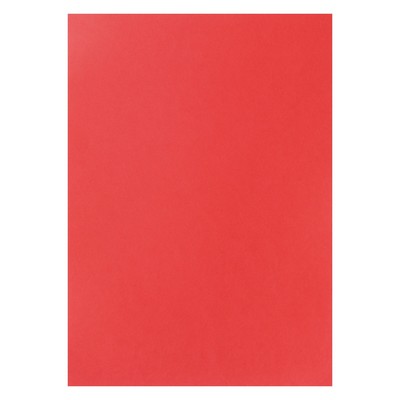 Картон цветной тонированный А3, 200 г/м2, красный