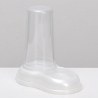 Автопоилка/автокормушка 0.6 л, белая перламутр - Фото 6