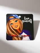 Браслет-оберег «Красная нить» Your daily life сердечко, белый в серебре, 7 см - Фото 5