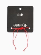 Браслет-оберег «Красная нить» Your daily life сердечко, белый в серебре, 7 см - Фото 5