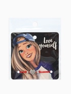 Браслет-оберег «Красная нить» Your daily life сердечко, белый в серебре, 7 см - Фото 6