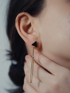 Серьги висячие «Геометрия» треугольники, цвет золото, 7 см - Фото 4