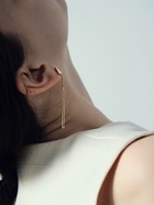 Серьги висячие «Геометрия» треугольники, цвет золото, 7 см - Фото 6