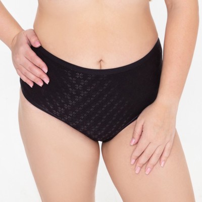 Трусы женские слипы, цвет чёрный, размер 50-52 (7)