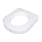 Сиденье для уличного туалета, 44×38 см, плотность 17 кг/м³, пенопласт, белое - Фото 6