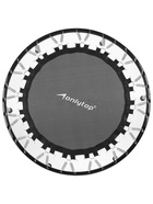 Батут детский ONLYTOP, d=101 см, серый - фото 41929402