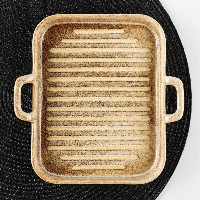 Блюдо для подачи «Стоун», 19×3 см - Фото 1