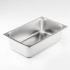 Гастроёмкость GN 1/1 Hanna Knövell, 150 мм, 53×32.5×15 см, толщина 0.6 мм, нержавеющая сталь - Фото 1