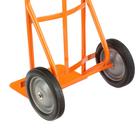 Тележка ручная, двухколёсная: груз/п 130 кг, оранжевая - Фото 7