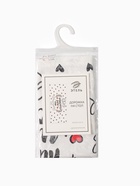 Дорожка на стол Этель Love is 30?70 см, 100% хлопок, саржа 190 г/м?, белая (комплект 2 шт) - фото 57943401