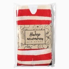 Набор кухонных полотенец Доляна «Котик на кухне» 35×60 см-2 шт., 100% хл - Фото 11