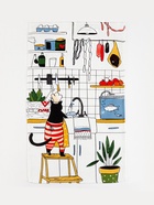 Полотенце кухонное «Доляна» Happiness, 35×60 см, набор 4 шт., 100% хлопок - Фото 7
