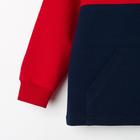 Костюм(толстовка, брюки) KAFTAN "Basic line" р.36 (134-140), индиго, красн - фото 25442700