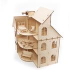 Сборная модель из дерева 3D «Кукольный дом с лифтом» - Фото 11