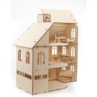 Сборная модель из дерева 3D «Кукольный дом с лифтом» - Фото 12