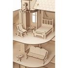 Сборная модель из дерева 3D «Кукольный дом с лифтом» - Фото 8