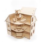 Сборная модель из дерева 3D «Кукольный дом с лифтом» - Фото 9