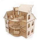 Сборная модель из дерева 3D «Кукольный дом с лифтом» - Фото 10
