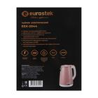 Чайник электрический Eurostek EEK-2044, пластик, колба металл, 1.8 л, 2200 Вт, розовый - Фото 9