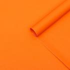 Бумага для декора и флористики, UPAK LAND, крафт, двусторонняя, оранжевая, однотонная, рулон 1шт., 70 х 90 см - Фото 1
