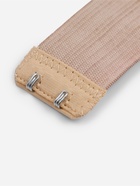 Застёжка для бюстгальтера, удлинитель, 3 ряда 2 крючка, 3.2×10.5 см, 5 шт., бежевая - Фото 5