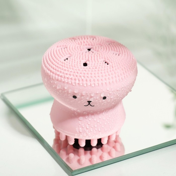 Щёточка для умывания «Будь красоткой!», 6 х 5 см 21687