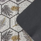 Коврик придверный грязезащитный Доляна «Топ», 60×90 см, цвет серый - Фото 6