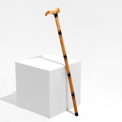 Трость сувенирная 90 см, светлая, дерево