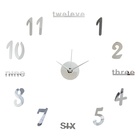 Часы настенные интерьерные «Эмин», 3D, наклейка, d=50 см, цифры 7.5×5 см - Фото 1