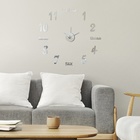 Часы настенные интерьерные «Эмин», 3D, наклейка, d=50 см, цифры 7.5×5 см - Фото 2