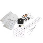 Часы настенные интерьерные «Эмин», 3D, наклейка, d=50 см, цифры 7.5×5 см - Фото 5