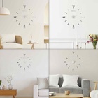 Часы настенные интерьерные большие, 3d "Парикмахер", наклейка, d-45 см - Фото 3