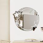 Зеркало настенное, наклейки интерьерные, зеркальные, декор на стену, панно 22 х 19 см - фото 320354878