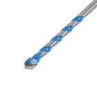 Сверло универсальное ТУНДРА, твердосплавный наконечник, трехгранный хвостовик, 6×100 мм - Фото 3