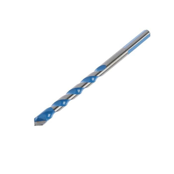 Сверло универсальное ТУНДРА, твердосплавный наконечник, трехгранный хвостовик, 8×115 мм