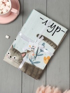 Набор полотенец «Этель. Пушистое счастье», 2 шт., 100% хлопок - Фото 7