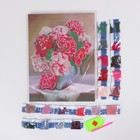 Алмазная мозаика с частичным заполнением на подрамнике «Пионы», 30×40 см - Фото 3