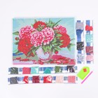 Алмазная мозаика с полным заполнением на подрамнике «Пионы», 30×40 см - Фото 3