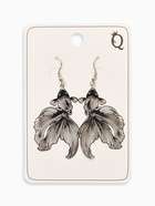 Серьги металл «Рыбка» волшебство, цвет серебро - Фото 2