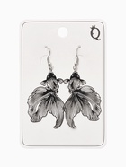 Серьги металл «Рыбка», волшебство, цвет серебро - Фото 3