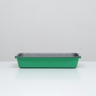 Туалет средний с сеткой 36 х 26 х 6,5 см, серый/ярко-зелёный - Фото 4