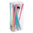 Ручка-прикол Calligrata «Зайка», чёрный стержень, гелевая, МИКС (комплект 12 шт) - фото 68090249