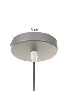 Светильник BayerLux 34857/1 E27 40 Вт серый 18×18×26-126 см - фото 4811382