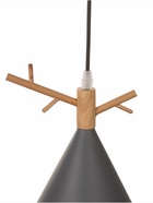 Светильник BayerLux 34857/1 E27 40 Вт серый 18×18×26-126 см - фото 4811385