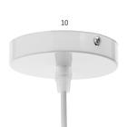 Светильник BayerLux 34858/1 E27 40Вт белый 26х26х18-118 см - фото 23331535