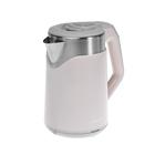 Чайник электрический HOMESTAR HS-1019, пластик, колба металл, 1.8 л, 1500 Вт, розовый - Фото 1