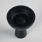 Чаша силиконовая, d=2 см, 8 х 10 см, черная 5278288