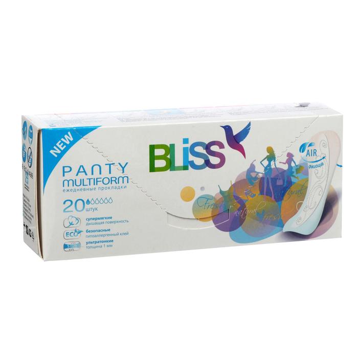 Прокладки ежедневные "Bliss" Panty Multiform, 20 шт. - Фото 1