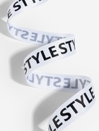 Лента репсовая «Style», 25 мм, 23±1 м, чёрная, белая - Фото 2